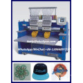 1200SPM high speed 15 colors 2 heads computerized embroidery machine price